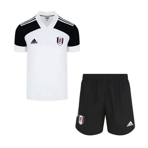 Trikot Fulham Heim Kinder 2020-21 Weiß Fussballtrikots Günstig